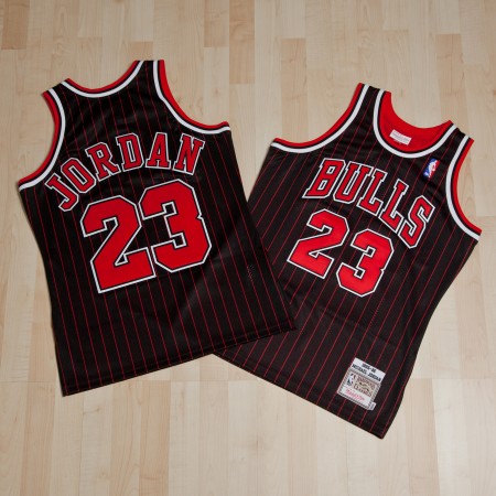 Herren NBA Chicago Bulls Trikot Michael Jordan 1995-96 Ausweichtrikot Authentic Swingman