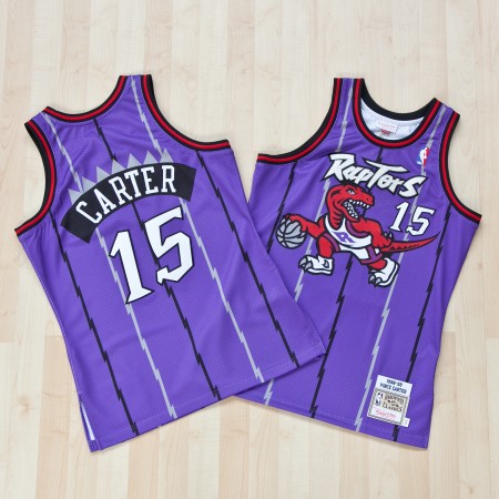 Herren NBA Toronto Raptors Trikot Vince Carter 1998-99 Authentic Auswärtstrikot Swingman