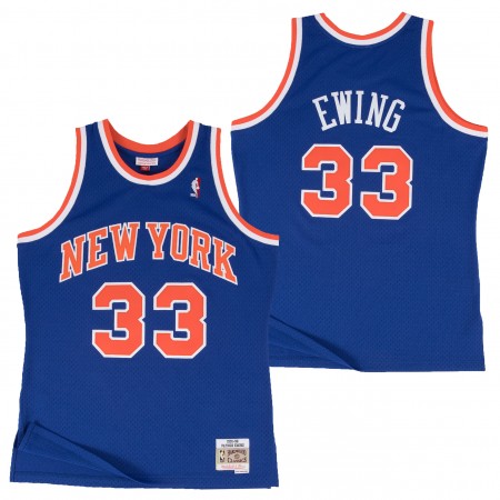 Herren NBA New York Knicks Trikot Patrick Ewing Hardwood Classics Auswärtstrikot Swingman