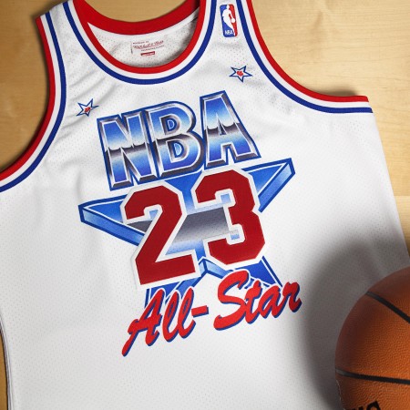 NBA All-Star East Trikot Michael Jordan 1991 Authentic Swingman