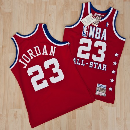 Herren NBA All-Star East Trikot Michael Jordan 1989 Authentic Swingman