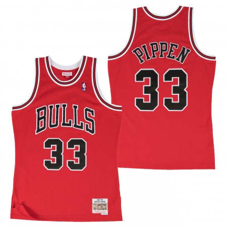 Herren NBA Chicago Bulls Trikot Scottie Pippen Hardwood Classics Auswärtstrikot Swingman