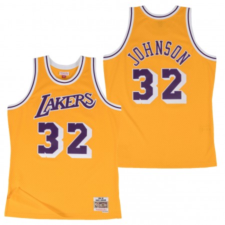 Herren NBA Los Angeles Lakers Trikot Magic Johnson Hardwood Classics Heimtrikot Swingman