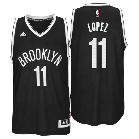 Herren NBA Brooklyn Nets Trikot Brook Lopez Auswärtstrikot Swingman