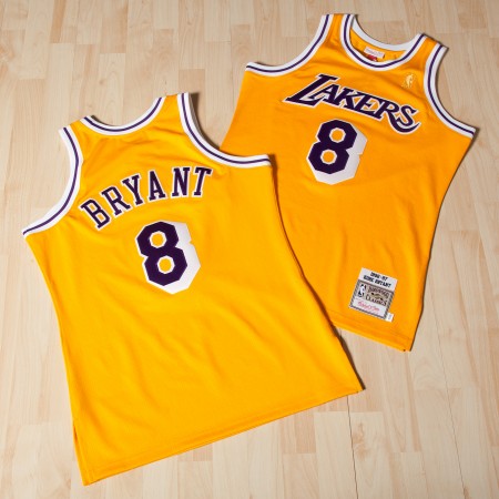 Herren NBA Los Angeles Lakers Trikot Kobe Bryant 1996-97 Authentic Heimtrikot Swingman