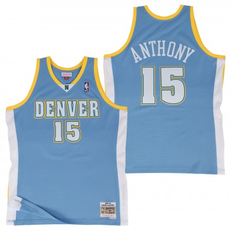 Herren NBA Denver Nuggets Trikot Carmelo Anthony Hardwood Classics Auswärtstrikot Swingman