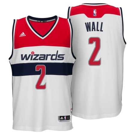 Herren NBA Washington Wizards Trikot John Wall Heimtrikot Swingman