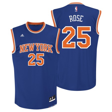 Herren NBA New York Knicks Trikot Derrick Rose Auswärtstrikot Swingman