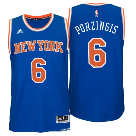 Herren NBA New York Knicks Trikot Kristaps Porzingis Auswärtstrikot Swingman