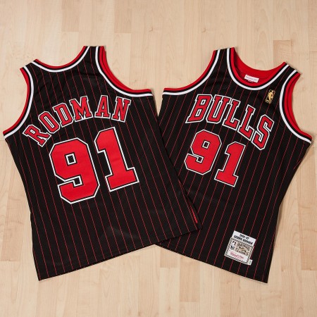 Herren NBA Chicago Bulls Trikot Dennis Rodman 1996-97 Championship Authentic Swingman